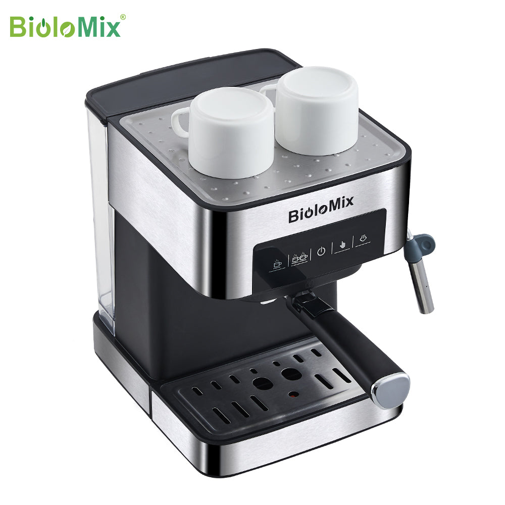 20 Bar Italian Type Espresso Coffee Maker Machine with Milk Frother