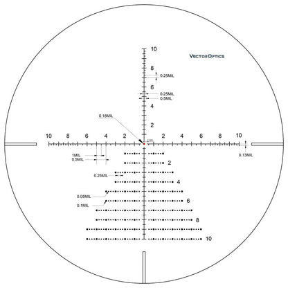 Optika Continental HD 3-18x50 Tactical 1/10 MIL Long Range Shooting