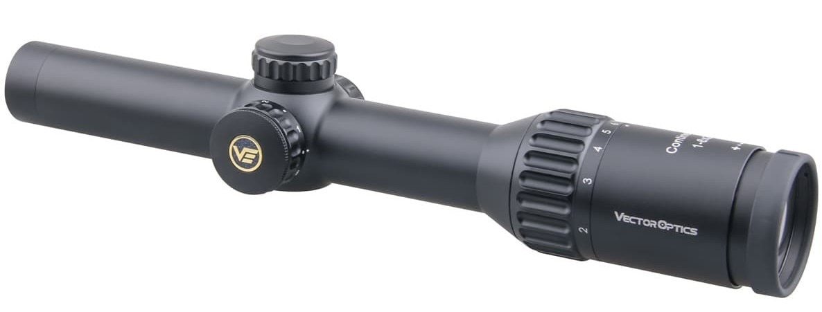 Optics Continental HD 1-6x24 Hunting Riflescope Optical Rifle Scope