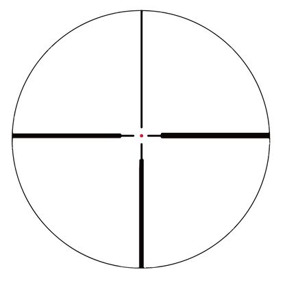 Optics Continental HD 1-6x24 Hunting Riflescope Optical Rifle Scope